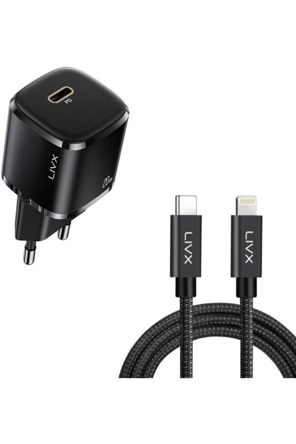 20W Usb-C Mi̇ni̇ Pd Hızlı Şarj Ci̇hazı Güç Ve 1 Metre Şarj Kablosu L23 - Blt-00 1014773