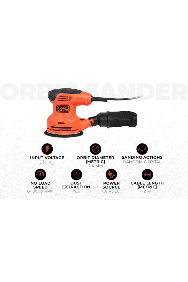 + Bew210 230Watt Eksantri̇k Zımpara 1014773