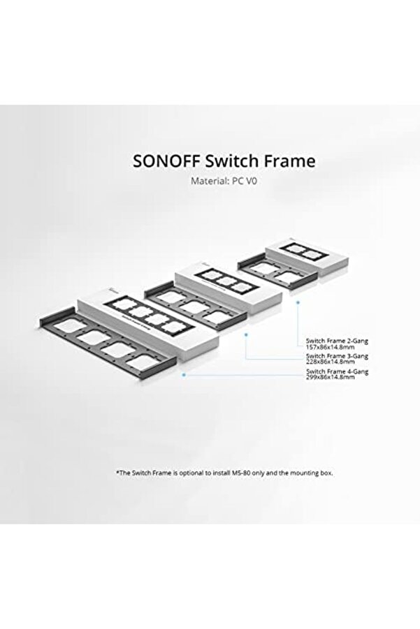 M5-80-4 Dörtlü Anahtar Çerçevesi̇ 1014773