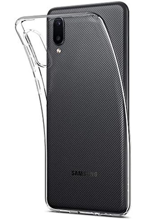 A02 / M02 Kılıf Crystal 4 Tarafı Tam Koruma Crystal Clear - Acs02