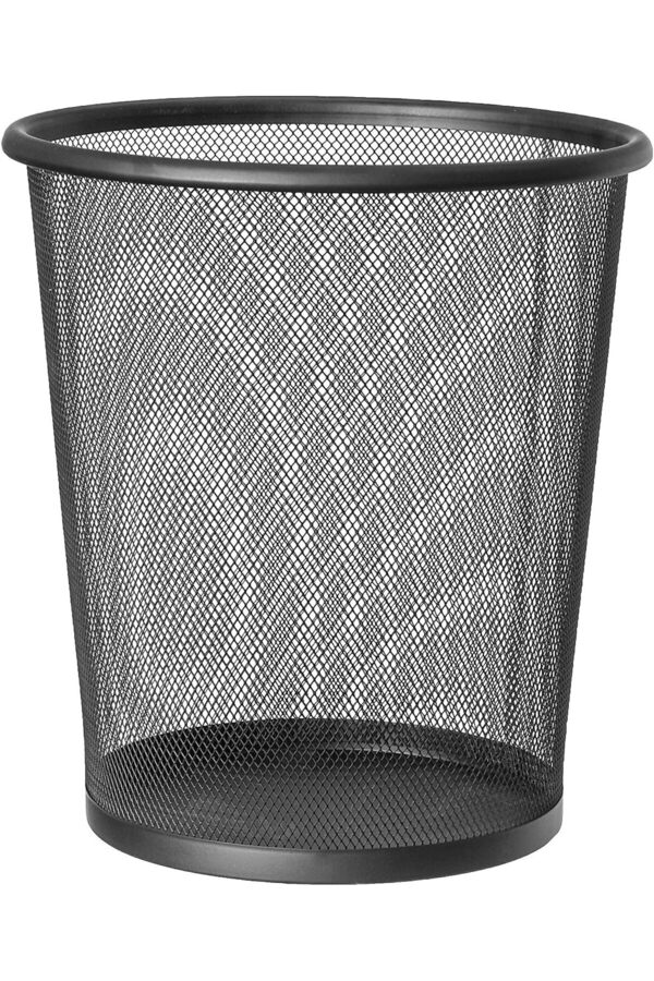 Svngsphereshop Moon Mesh | 699768 | Kağıt Sepeti̇ Fi̇le Çöp Kovası Si̇yah Ofi̇s | Çeli̇k, Si̇yah | 12 L Ka