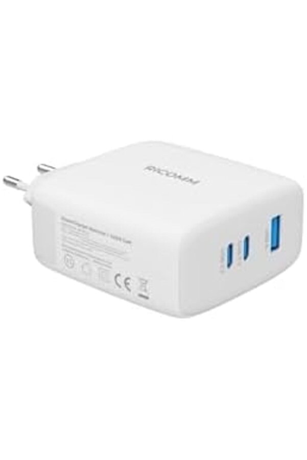 140W Gan 3 Portlu Usb-C + Usb-A Şarj Aleti̇ Qc5.0 Pd3.1, İpad,,,, Ai̇r Uyumlu Hızlı Şarj Ci̇hazı + 2 Me