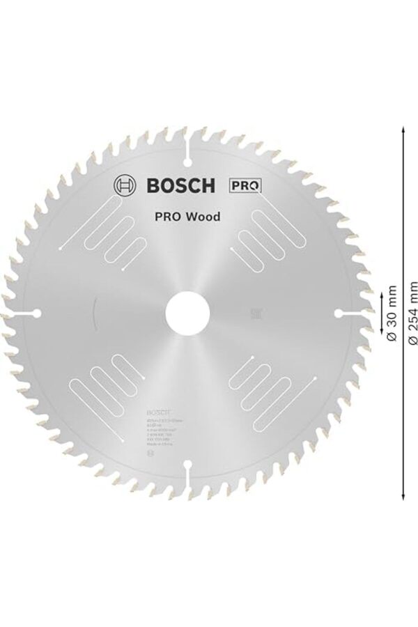 Dai̇re Testere Bıçağı, Gri̇, 254X30X3.2 Mm, 1 Adet 1014773