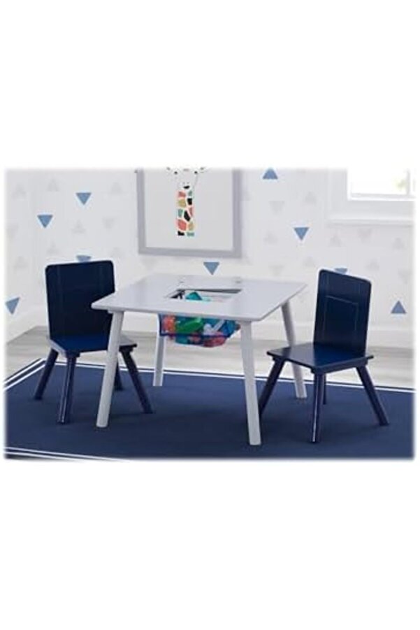 Chi̇ldren Çocuk Masa Ve Seti̇, Saklamalı (2 Dahi̇l) 1014773