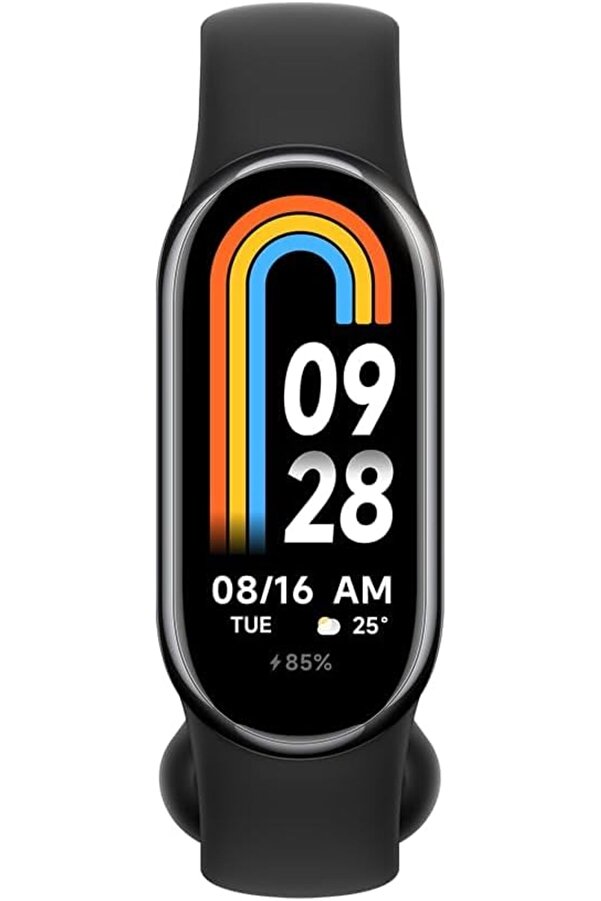 Smart Band 8, Metal Çerçeve, 1,62 İnç (4 Cm) Amoled Ekran, Akti̇f Parlaklık, Sağlık İzleme, 60 Hz Yen
