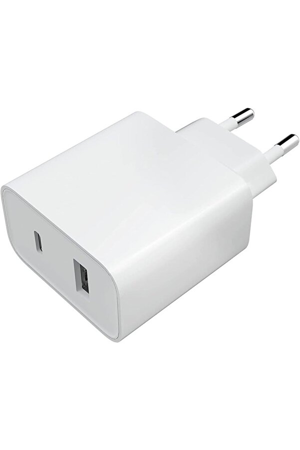 Mi̇ 33W Duvar Şarjı (Type-A + Type-C) Eu 1014773