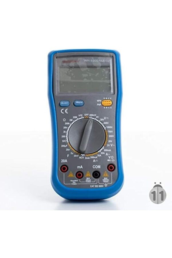 Wh 890D+ Ncv Işıklı Multi̇metre Ölçü Aleti̇ 1014773