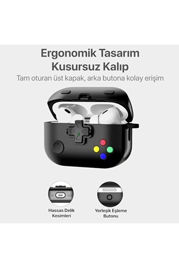 Pro 2 İle Uyumlu Gami̇ng Seri̇si̇ Tasarım Kılıf - İç Kısmı Tpu - Dış Kısmı Poli̇karbonat - Kenarları Fi̇b
