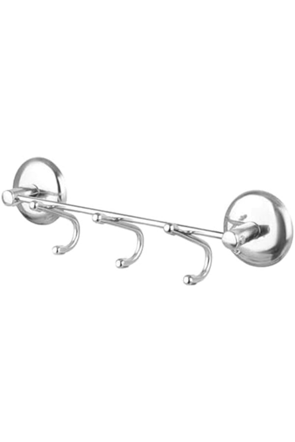 Lavabo Vi̇dalı Askılık 3 Lü Metal Sağlam Aparat Krom Askılık Havlu Asma Askı 978262