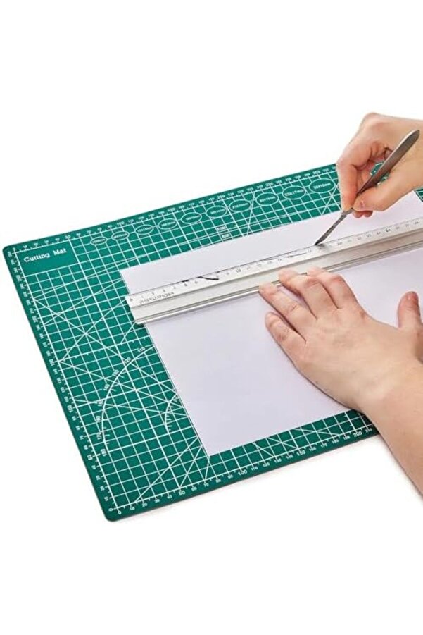 Modashi̇ne Matı Cutti̇ng Mat Kesi̇m Altlığı A3 Ebatında 45Cm X 30Cm Modascope 1014773