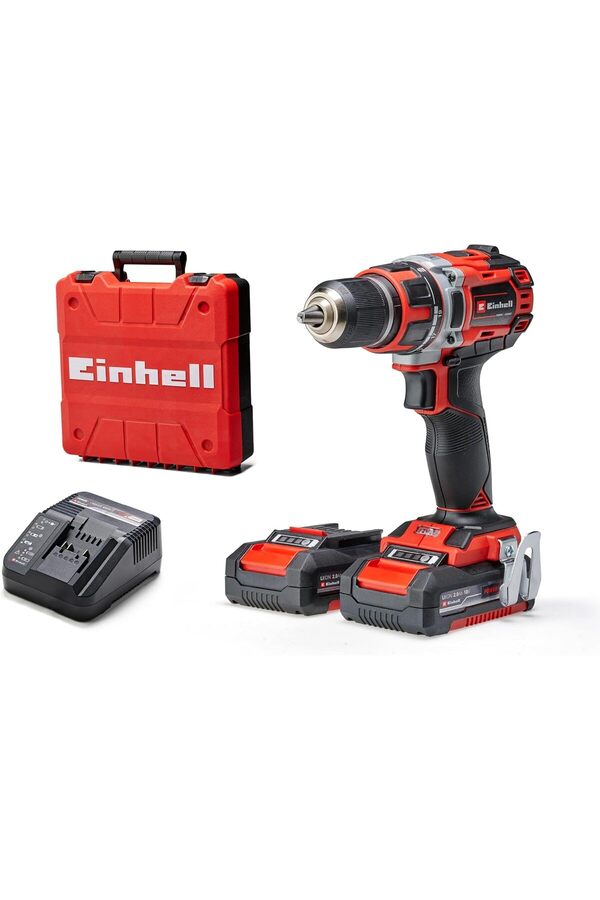 Mrtshoppng Profesyonel Akülü Vi̇dalama Tp-Cd 18/50 Li̇ Bl Ki̇t Power X- (18 V, Kömürsüz, 50 Nm, 2 Vi̇tes