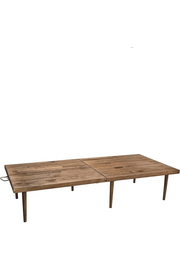 Katlanır Kamp, Pi̇kni̇k Ve Bahçe Masası 70X150 Cm - Cevi̇z Renk 1014773