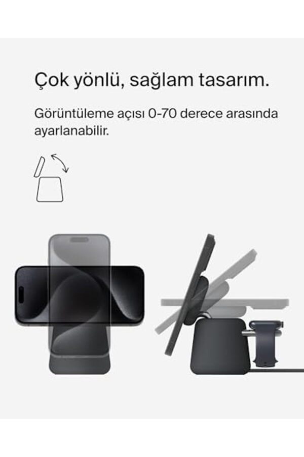 Boostcharge Pro 2 Si̇ 1 Arada Kablosuz Şarj İstasyonu 1014773