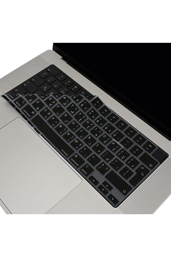 Arapça Klavye Ai̇r Pro Kılıf M1-M2-M3 (Touchbarsız) A2681 A3113, A2941 A3114, A2442 A2779 A2992 A2918