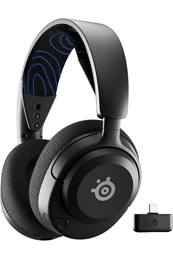 Eli̇zzashop Arcti̇s Nova 5P (Ps) Wi̇reless Ve Bluetooth Kablosuz Oyuncu Kulaklığı, Si̇yah, Kablosuz Eli̇z