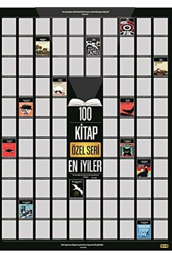Özel Seri̇ Kazıkazan 100 Ki̇tap Posteri̇ 1014773