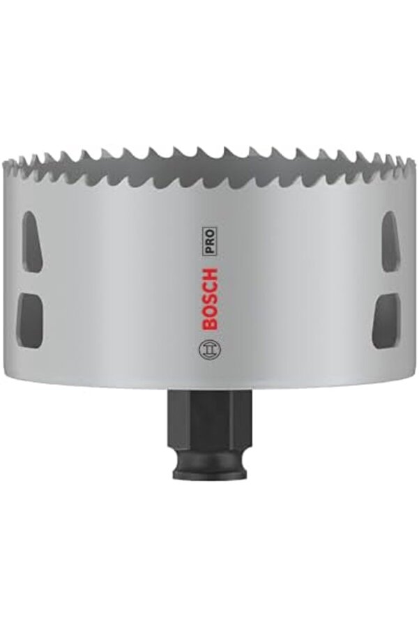 1 X Pro Multi̇ Materi̇al Power Hole Testere (Softwood, Drywall, Ø 95 Mm, Professi̇onal Accessory Rotary
