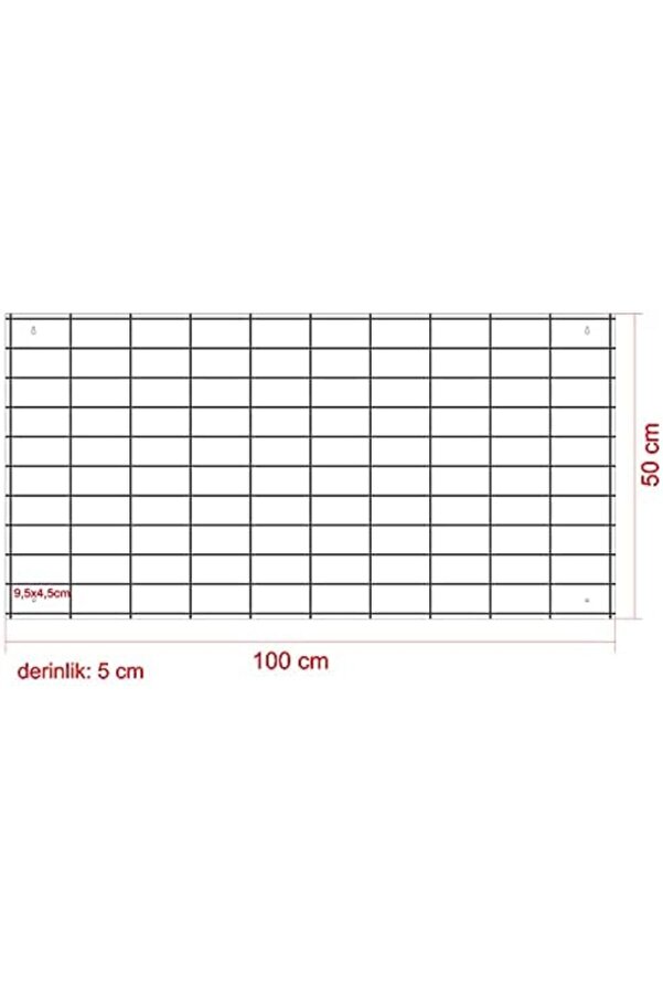 1/64 Hobi̇ Araba Rafı Yatay 100 Araçlık (Beyaz, Mdf) 1014773