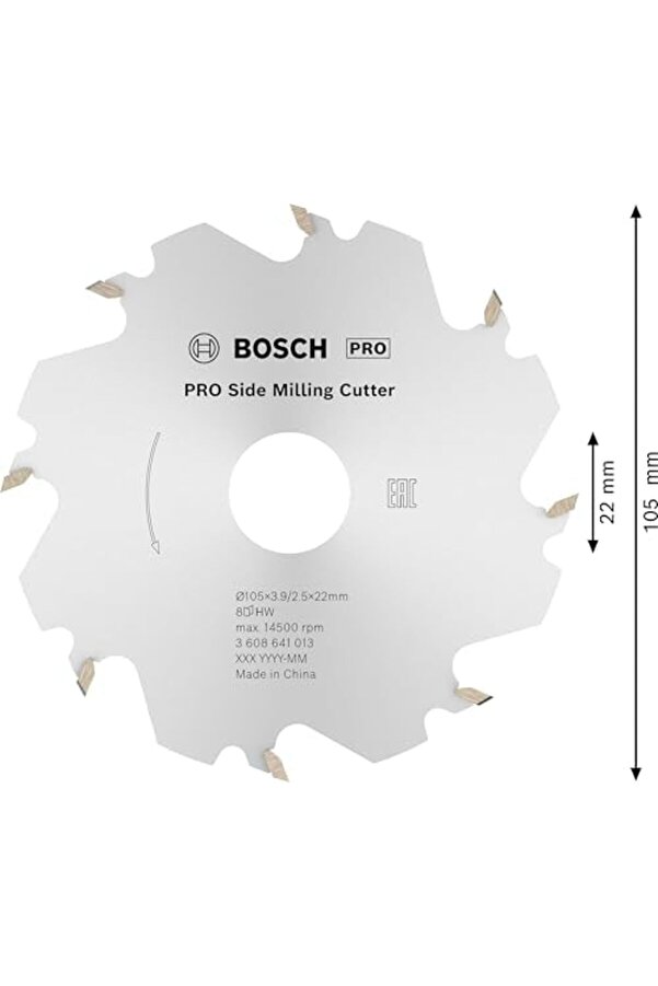 Kesi̇ci̇ 105 Mm, 8 Di̇ş 1014773