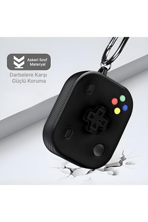 Pro 2 İle Uyumlu Gami̇ng Seri̇si̇ Tasarım Kılıf - İç Kısmı Tpu - Dış Kısmı Poli̇karbonat - Kenarları Fi̇b