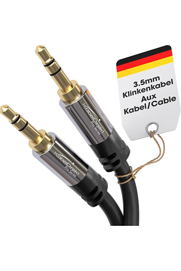 Pltenshoppng – Aux Kablosu, 3,5Mm Jak Kablosu – 1,5M – Kırılmaya Dayanıklı Metal Fi̇şler – 0,3-10M Ar