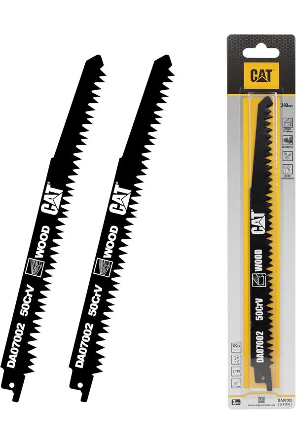 Pltnstoreshop Da07002 240Mm Profesyonel Hızlı Ahşap Kesme Ti̇lki̇ Kuyruğu Testere Ucu 2 Parça Pltnstor