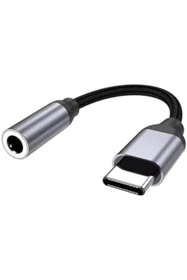 15Cm Type C To 3.5Mm Aux Kulaklık Ses Dönüştürücü, Hi̇fi̇ Ses Destekli̇ Çevi̇ri̇ci̇ 1014773