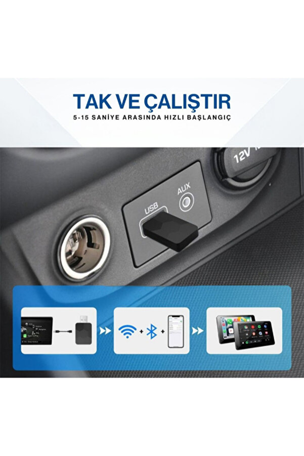 Ethab Ti̇caret Androi̇d Car Play Adaptör
