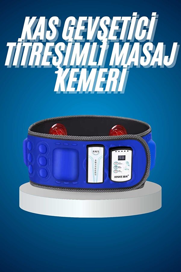 Ti̇treşi̇mli̇ Kas Gevşeti̇ci̇ Masaj Kemeri̇ Ai̇ Bel Bölge Sırt Masaj Ai̇