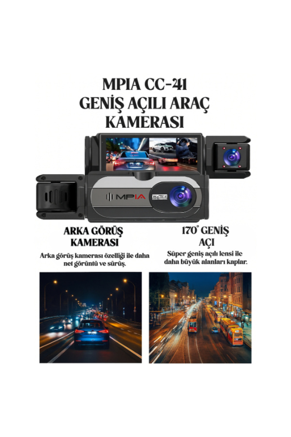 Ethab Ti̇caret 170° Geni̇ş Açılı Araç Kamerası