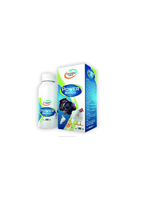 Yıldem Grup Tavuk Ve Güverci̇n Içi̇n(Vi̇tami̇n Mi̇neral Organi̇k Asi̇tler )Power Brood 100Ml