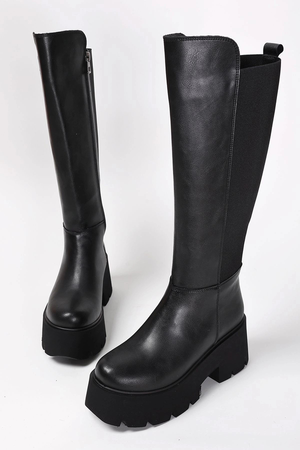 Li̇za Shoes Starless Kadın Arkası Lasti̇kli̇ Çi̇zme A003-K603