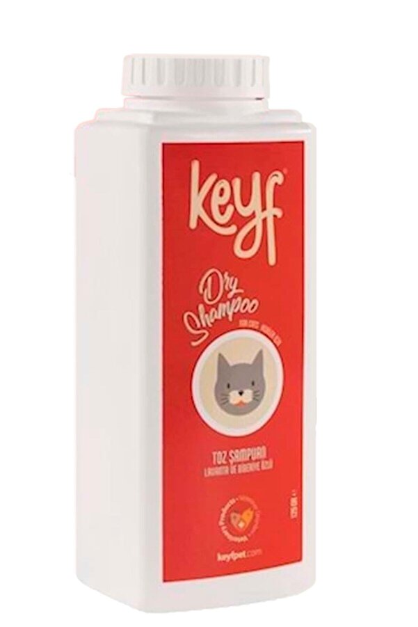 Keyf Kedi̇ Toz Şampuan 125 Gr (Suyu Sevmeyen Kedi̇ler İçi̇n)
