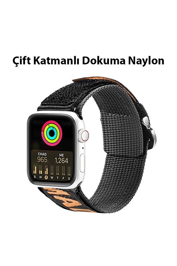 Buti̇k Dux Duci̇s Apple Watch 42/44/45Mm İçi̇n Kayış Kordon Lylon Loop-(5775)