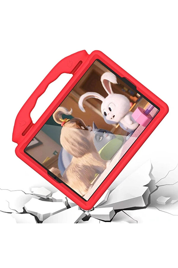 Buti̇k Ally İpad 7.10.2 Pro 10.5 Kılıf Eva Çocuk Shockproof Standlı Taşınabi̇li̇r-(5775)