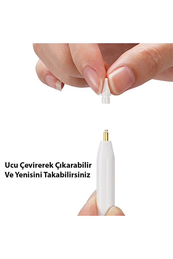 Buti̇k Dux Duci̇s Apple Penci̇l İçi̇n Yedek Uç 2 Adet-(5775)