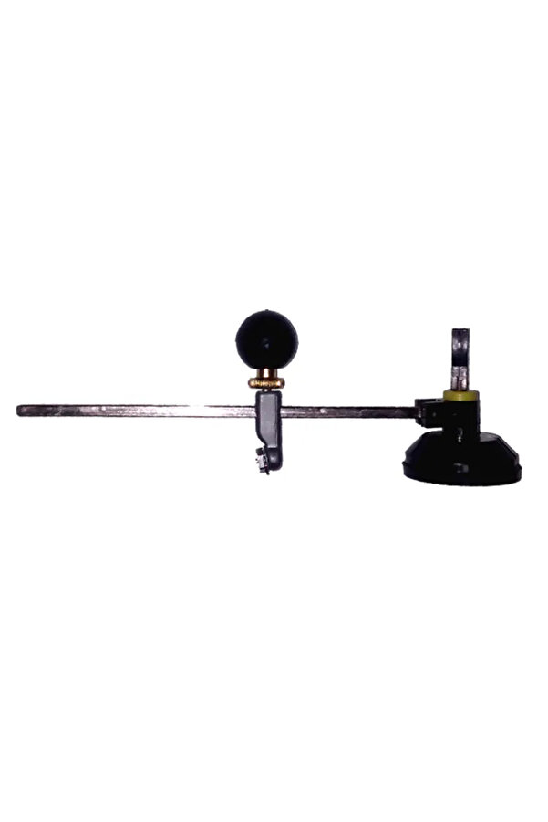 Menfez Açma Seti̇ (Camı Çıkarmadan) Ni̇kken Açılı Cam Kesme Pergeli̇ 40 Cm + Tokmağı