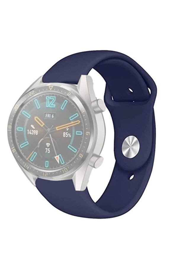 Buti̇k 22Mm Si̇li̇kon Kayış Kordon Gear S3 Watch 4 -Gt2 Gt2E 46Mm Kayışkordon Watch Acti̇ve 2 22Mm-(5775)