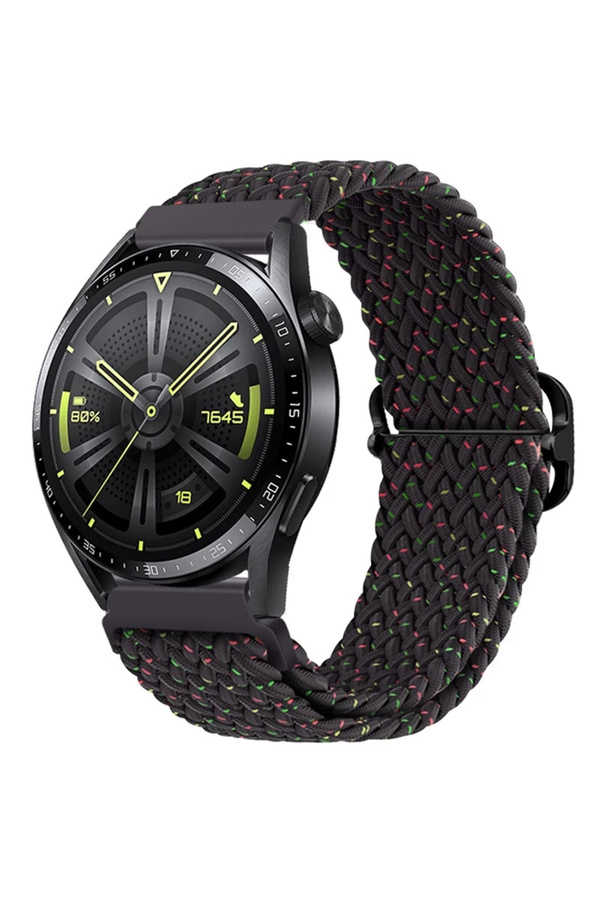 Buti̇k Ally 22Mm Gear S3 Watch 4 -Gt2 Gt2E 46Mm Japon Tokalı Elasti̇k Kayış Kordon-(5775)