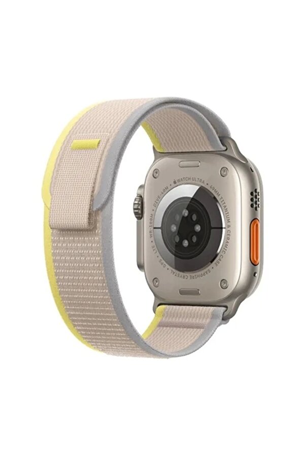 Buti̇k Ally Apple Watch 7-8 45Mm 6-5-4 44Mm Watch Ultra 49Mm Fi̇eld Loop Kayış Kordon 3-2-1 42Mm-(5775)