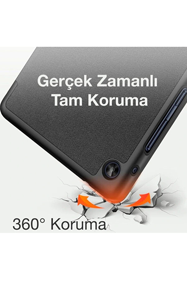 Buti̇k Dux Ducıs Huawei̇ Matepad T8 - C3 Mıknatıslı Kılıf Domo Seri̇es-(5775)
