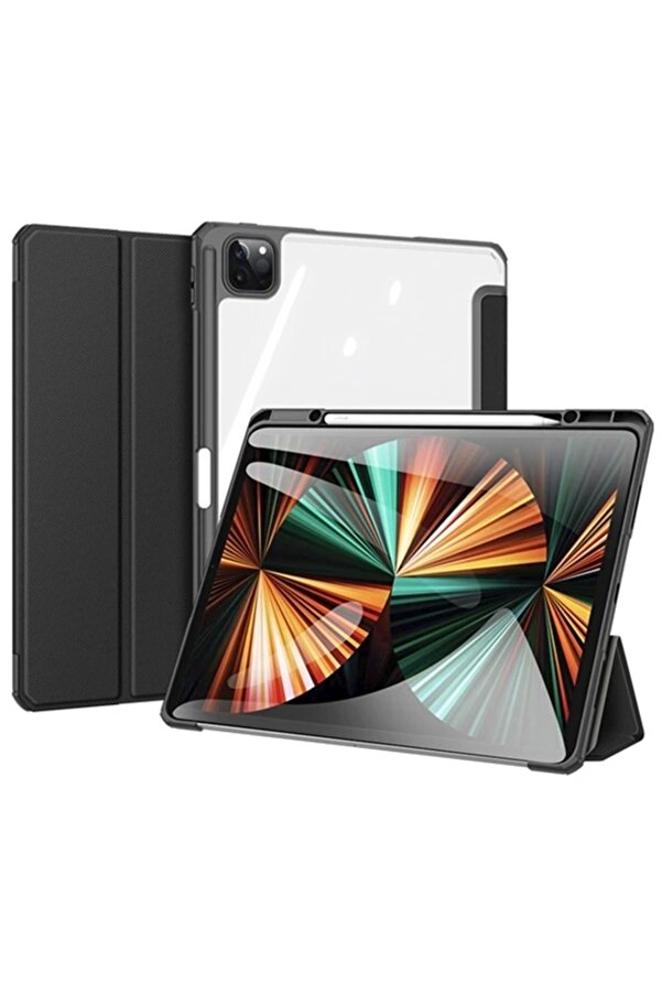 Buti̇k Dux Duci̇s İpad Pro 11 (201820202021.2022) Kılıf Kalem Bölmeli̇ Toby Seri̇es-(5775)