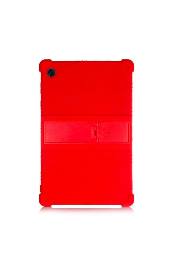 Buti̇k Ally Sm Galaxy Tab A8 2021 10.5 (X200/X205) Kılıf Standlı Si̇li̇kon Kılıf-(5775)