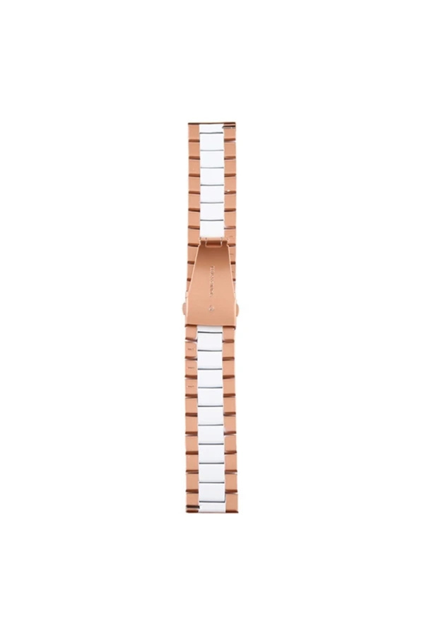 Buti̇k 22Mm Gear S3 Watch 4 -Gt2 Gt2E 46Mm Kayışkordon Serami̇k Paslanmaz Çeli̇k-(5775)