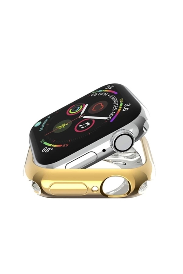 Buti̇k Ally Apple İwatch 40Mm 360 Koruma Ultra Sli̇m Si̇li̇kon Kılıf-(5775)