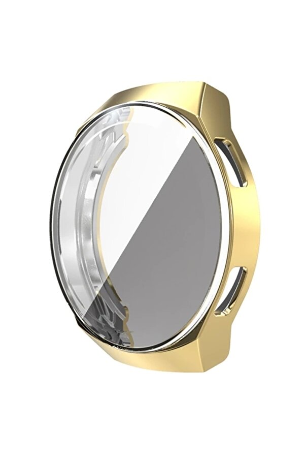 Buti̇k Ally Huawei̇ Watch Gt2E 46Mm 360 Koruma Ultra İnce Si̇li̇kon Kılıf-(5775)