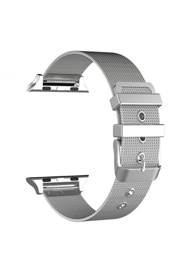 Buti̇k Ally Apple Watch 7-8 45Mm 6-5-4 44Mm Watch Ultra 49Mm Kayış Kordon Çeli̇k Klasi̇k Toka 3-2-1 42Mm-(577