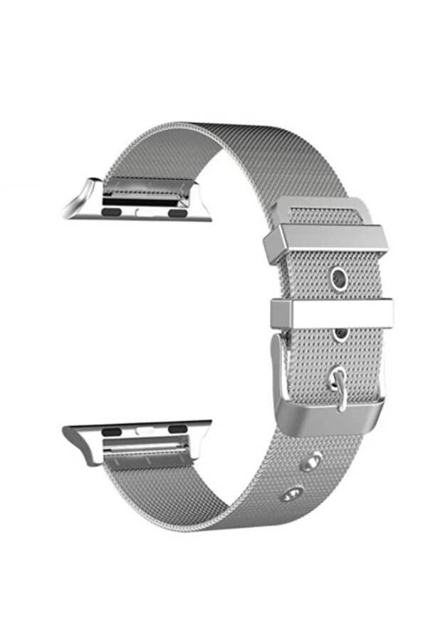 Buti̇k Ally Apple Watch 7-8 45Mm 6-5-4 44Mm Watch Ultra 49Mm Kayış Kordon Çeli̇k Klasi̇k Toka 3-2-1 42Mm-(577