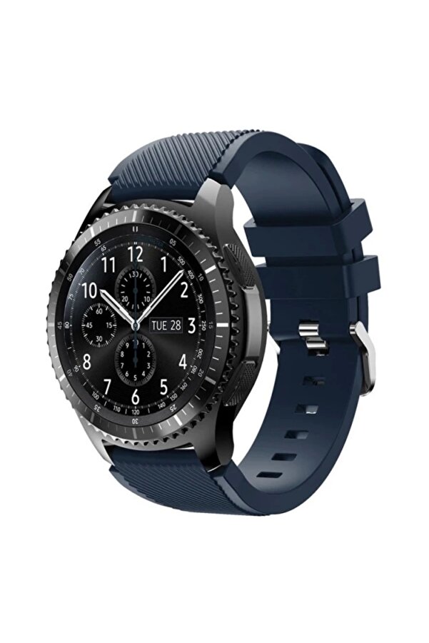 Buti̇k 22Mm Gear S3 Watch 4 -Gt2 Gt2E 46Mm Kayışkordon Si̇li̇kon Kayış Kordon-(5775)