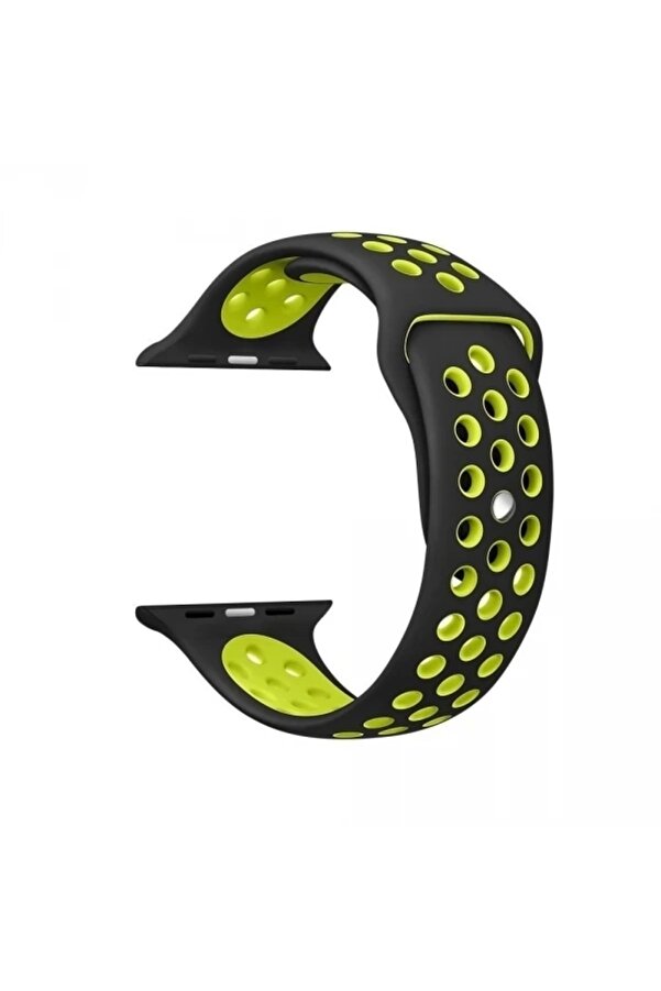 Buti̇k Ally Apple Watch 7-8 45Mm 6-5-4 44Mm Kayış Kordon Ni̇ke Style Soft Si̇li̇kon 3-2-1 42Mm-(5775)